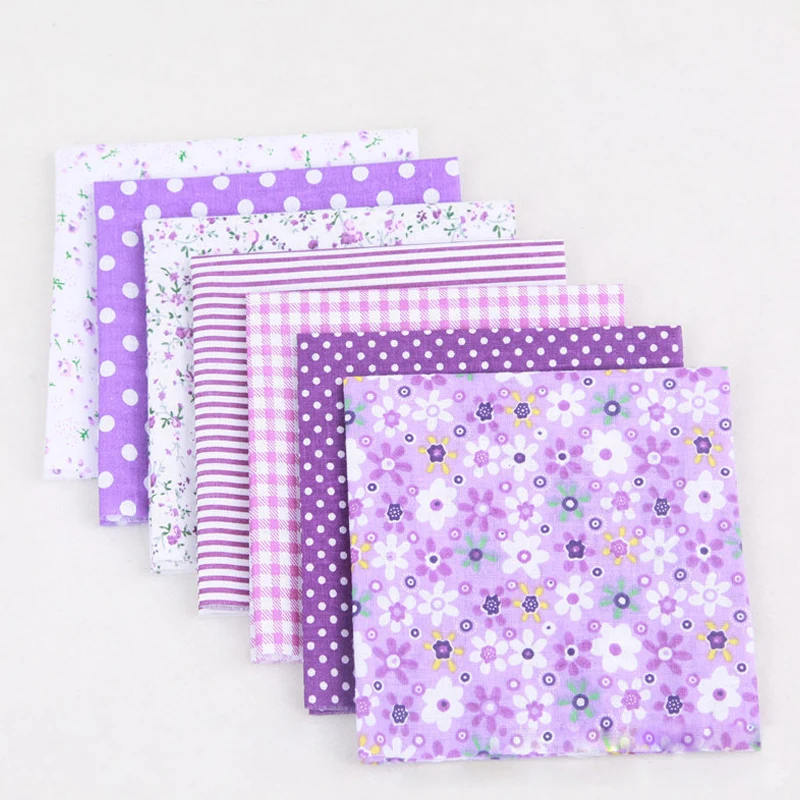 

9Colors Diy handmade Bundle Patchwork Cotton Fabric Quilting Scrapbook
