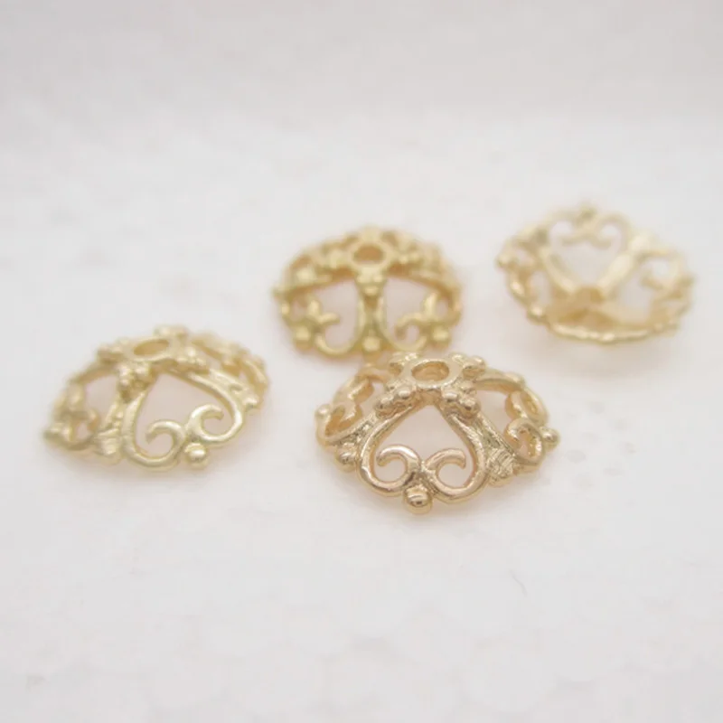 Бусины концевики 9 мм 50 шт.|diy jewelry accessories|jewelry accessoriesbead caps |