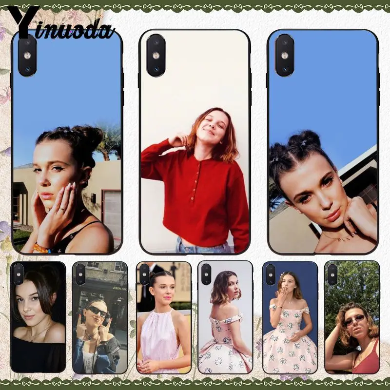 11pro MAX Millie Bobby Brown Popular Unique Design Phone Cover for Apple iPhone 8 7 6 6S Plus X XS 5 5S SE XR Cellphones | Мобильные