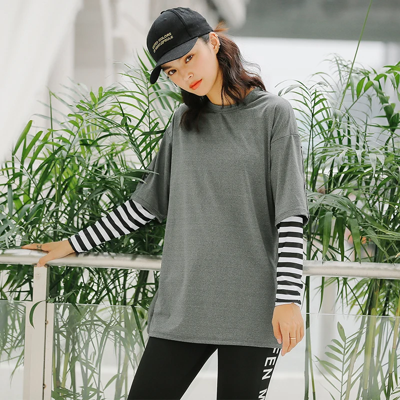 Женский комплект для йоги фитнеса хорошего качества 3 шт. спортивные