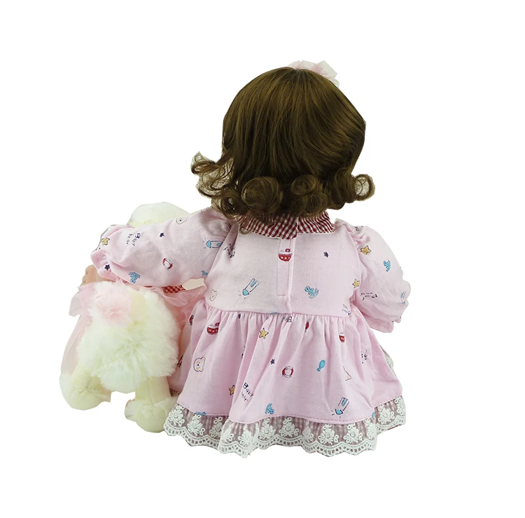 55 см силиконовые виниловые куклы для новорожденных очаровательные Чаки ручной