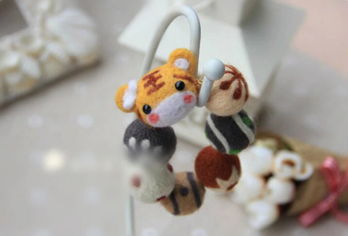 Детский подарок набор для валяния и рукоделия милая войлочная рукоделие