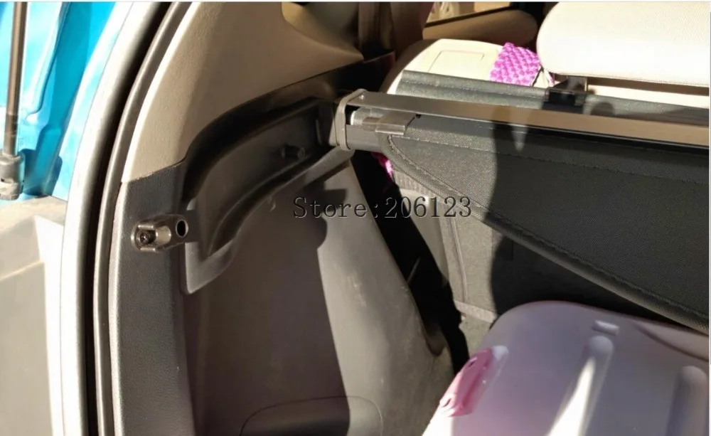 Автомобильный защитный чехол для багажника Honda FIT JAZZ 2008 2009 2010 2011 2012 2013 Черный авто аксессуары