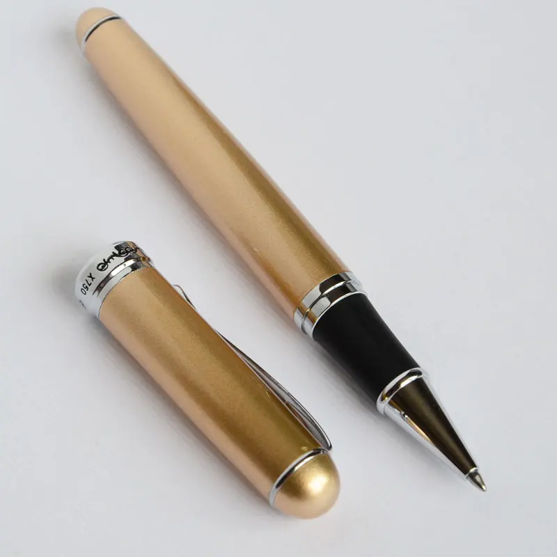 Шариковая ручка JINHAO X750 цвета шампанского и серебряного 750 канцелярские