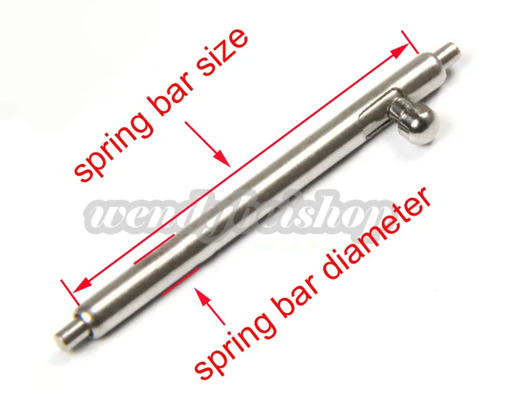 10 шт. быстросъемные Пружинные ремешки из нержавеющей стали для часов 18 мм 20 22 24