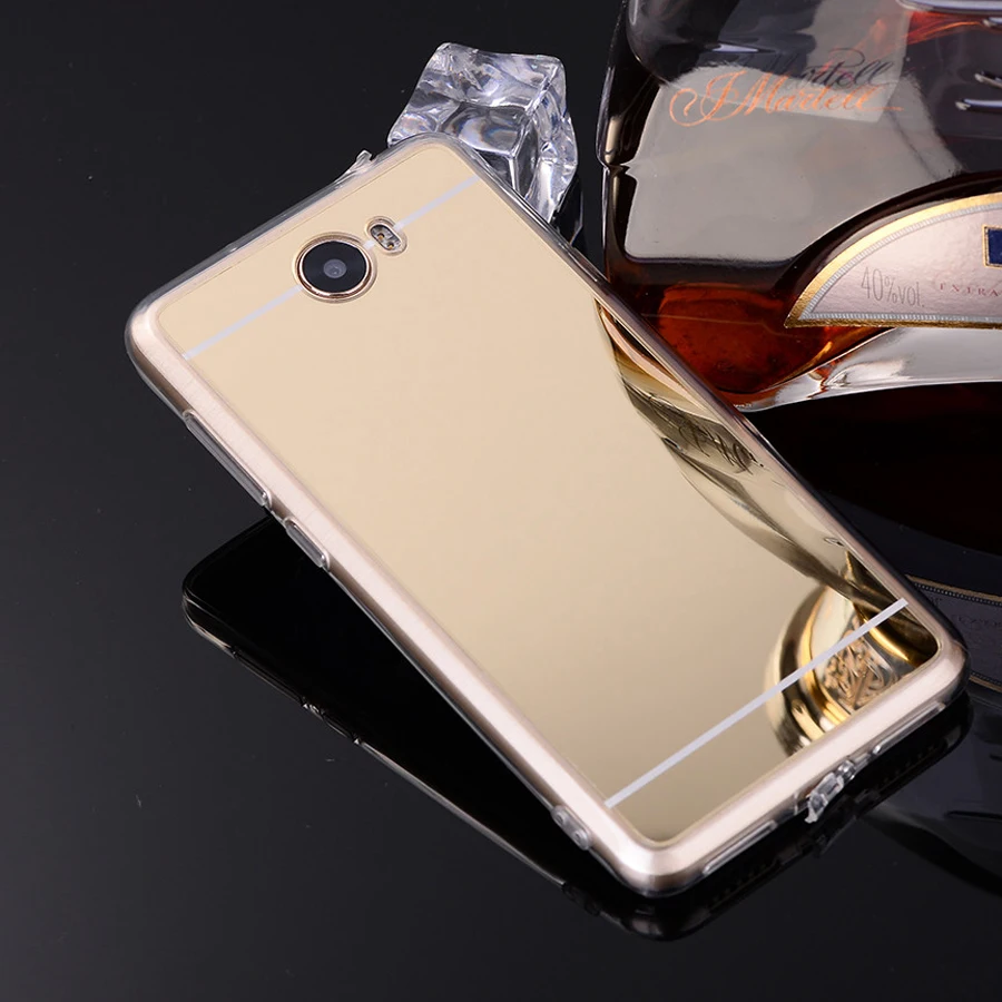 Для huawei Honor 5A чехол с зеркальным покрытием чехол для huawei Honor 5A чехол LYO-L21 Русская версия роскошный силиконовый защитный чехол