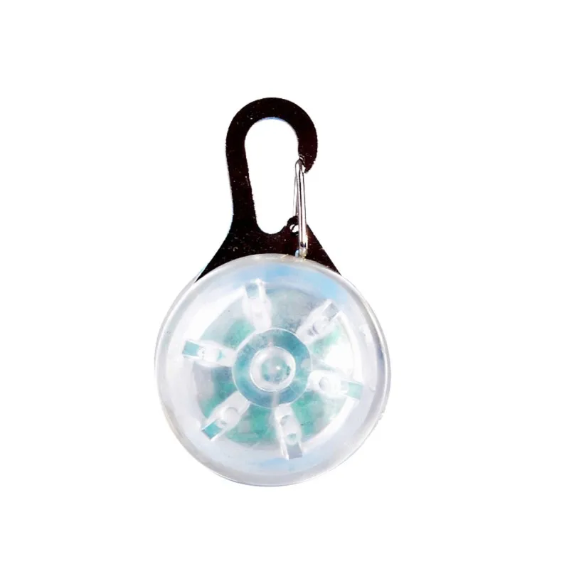 Pet LED pendant flashlight glow night safety dog anti-lost luminous bright decorative collar pet supplies | Дом и сад