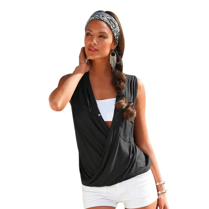 Женские рубашки 2017 сексуальные женские футболки с V образным вырезом Модный