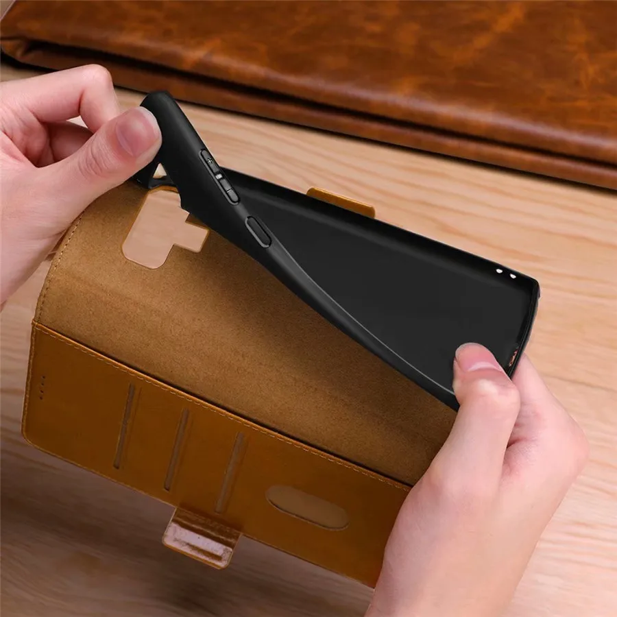 Роскошный чехол книжка из натуральной кожи для Samsung Galaxy S10 S9 S8 Plus S10e Note 9 8 Note9 S10plus