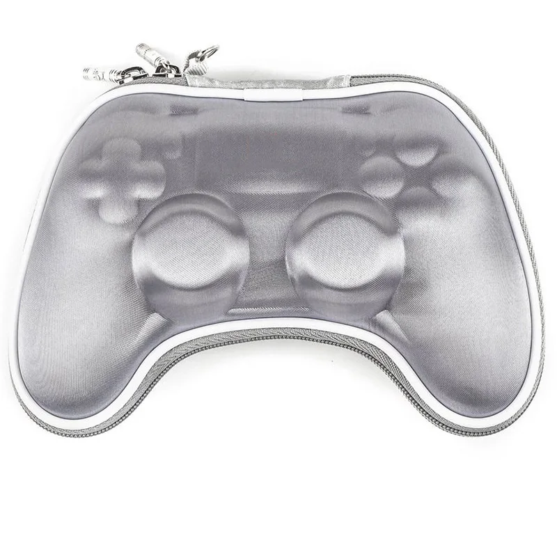 Серебристый PS4 аксессуары игровой Station4/Slim/Pro джойстик PS4 контроллер сумка для хранения Футляр для PlayStation4/Slim/Pro Dualshock4 чехол - Цвет: Серебристый
