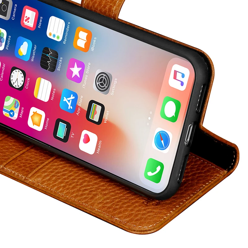 Чехол-Кошелек Pierre Cardin для iPhone X 10 роскошный оригинальный чехол-книжка из