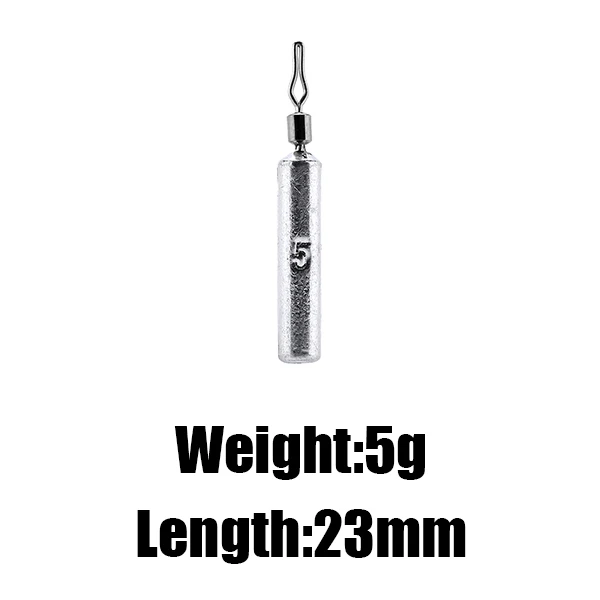 SeaKnight SK02 свинцовые грузила весом 2,5 г 5 г 7 г 10 г 50 шт. Мягкая приманка, червь, Крючки для рыбалки - Цвет: 5g