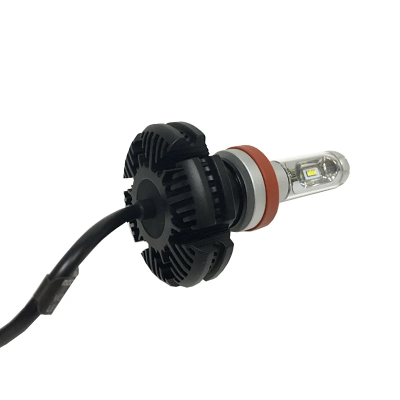 Автомобильная светодиодная фара Carbar # X3 50 вт 6000LM H4 H7 3000K/6500K/8000K чип ZES H1 H11 9005 HB3 9006