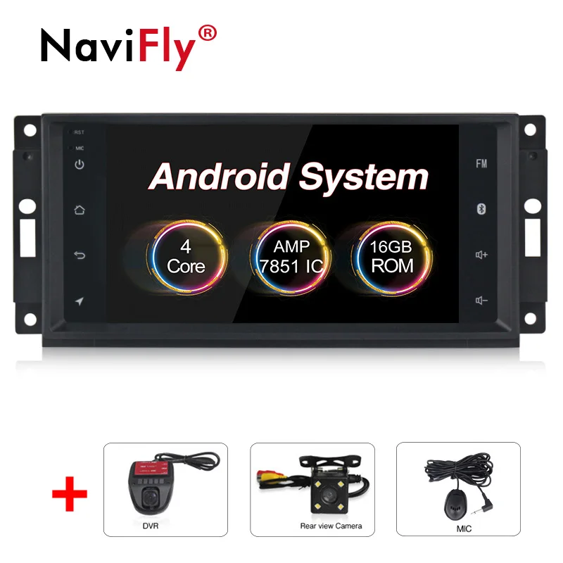 car dvr view camera Android 8,1 HD 1024*600 головное устройство gps Navi Радио Стерео dvd-плеер для автомобиля JEEP Патриот компас DODGE Journey Chrysler Sebring - Цвет: car dvr view camera