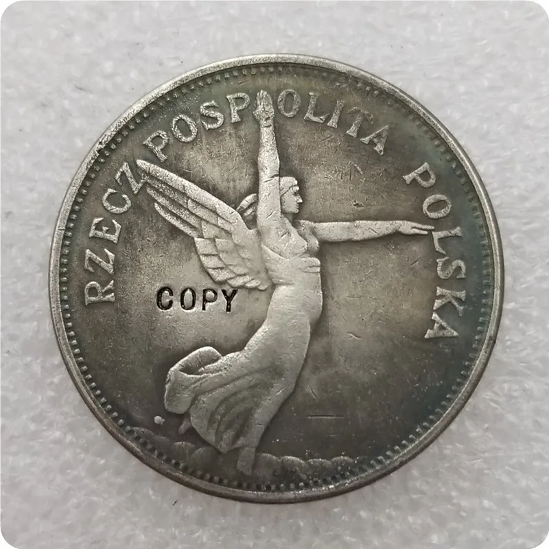 1931 POLAND 5 ZLOTYCH копия памятных монет Реплика медаль коллекционные