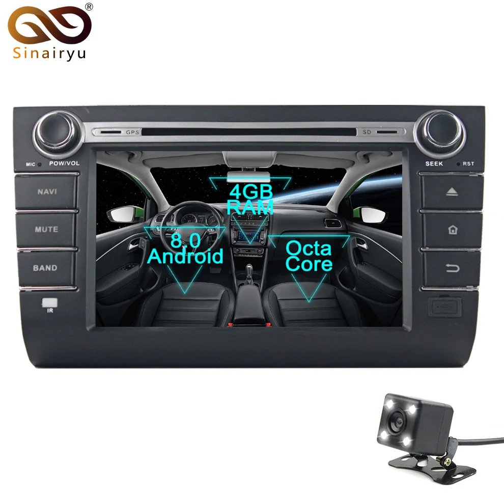 Android 8 0 Восьмиядерный &quotАвтомобильный dvd плеер для Suzuki Swift 2004 2010 gps навигация