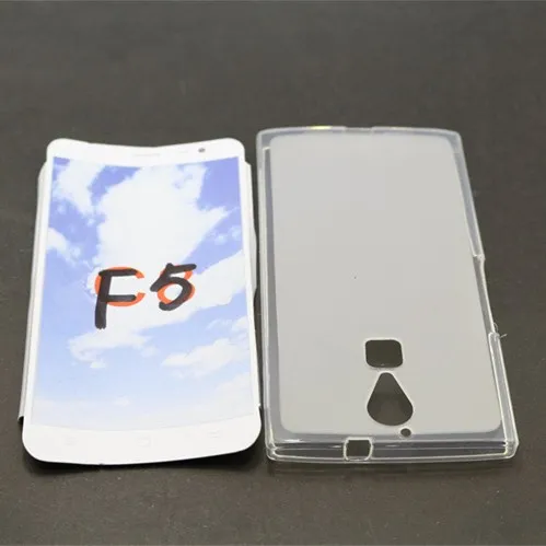 Телефон Чехол Для Doogee F5 5.5-дюймовый высокое качество ТПУ Мягкая силиконовая Ясно