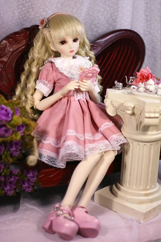 1/4 SD Doll BJD Joint doll bjd toy with Eyeball for children party gift | Игрушки и хобби