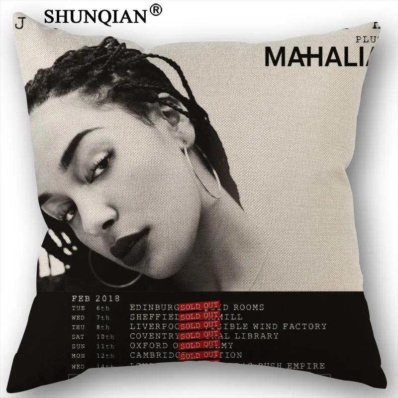Новый заказной Jorja Smith холст декоративная Свадебные наволочки наволочка 45x45 см