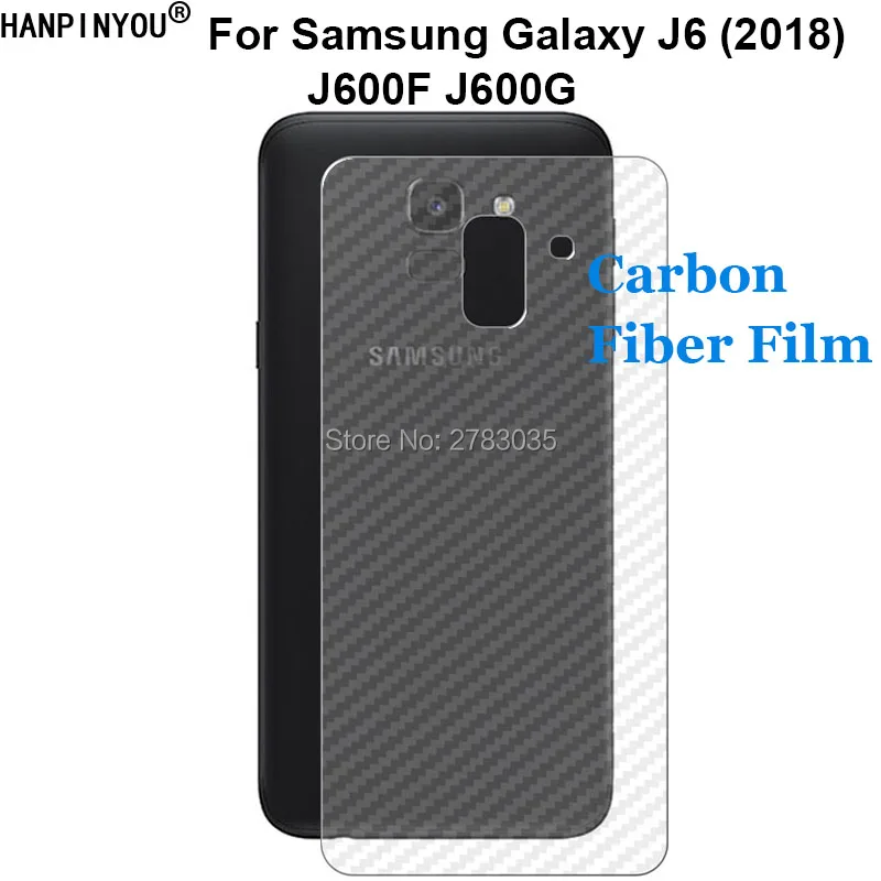 Для Samsung Galaxy J6 (2018) J600F J600G 5 6 &quot3D защита от отпечатков пальцев из углеродного