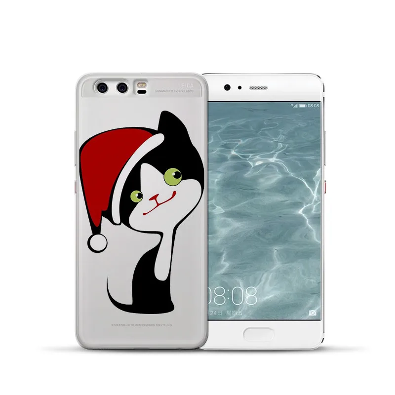 Роскошные кошка мультфильм сова для Huawei Mate 9 10 20 P8 P9 P10 P20 P30 P Smart Lite Plus Pro чехол для телефона чехол Чехол-футляр