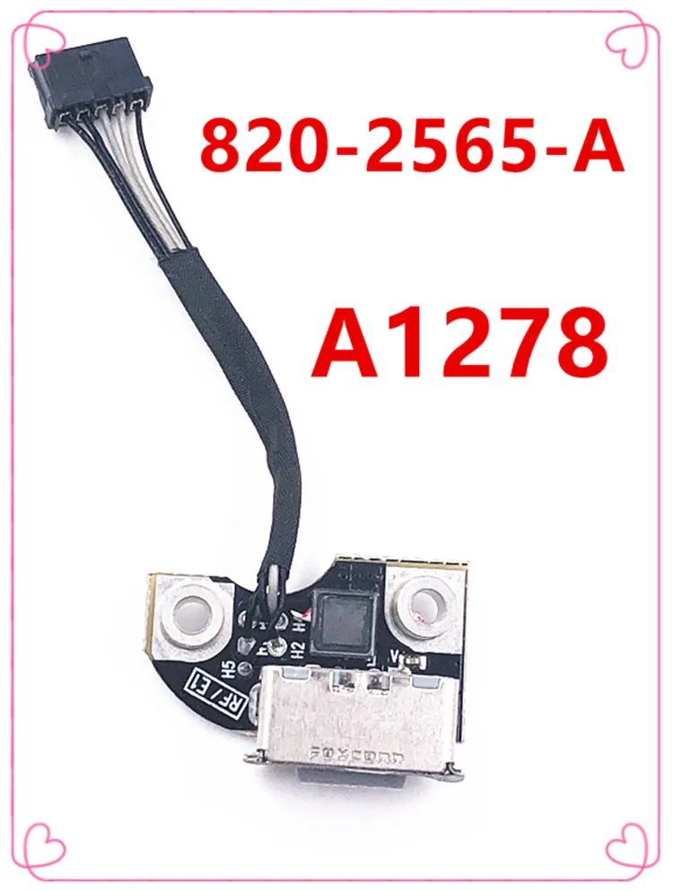 Оригинальный разъем питания постоянного тока для Macbook Pro Unibody 13 &quot15&quot A1278 A1286 A1297