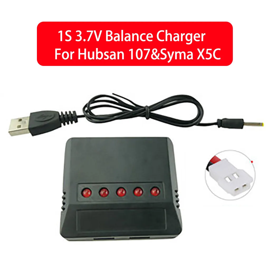 Зарядное устройство для аккумулятора 1S 3 7 в 5 1 зарядное Syma X5C Hubsan 107 FPV дрона
