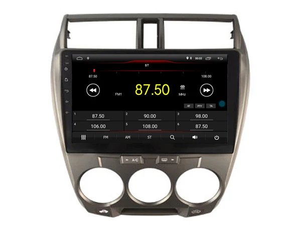 Deluxe Edition автомобильный Android 9,0 плеер для Honda city 2010 2011 стерео автомобильные Планшеты 4G Lite sim карта радио с Bluetooth и GPS головное устройство