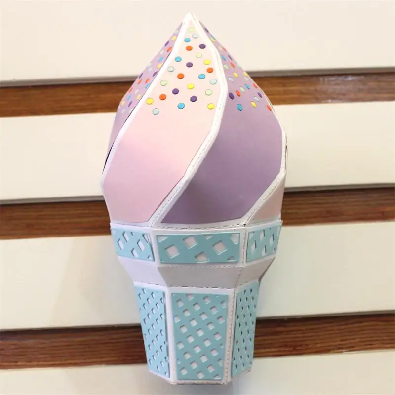 YPP ремесло мороженое металлические режущие трафареты для DIY