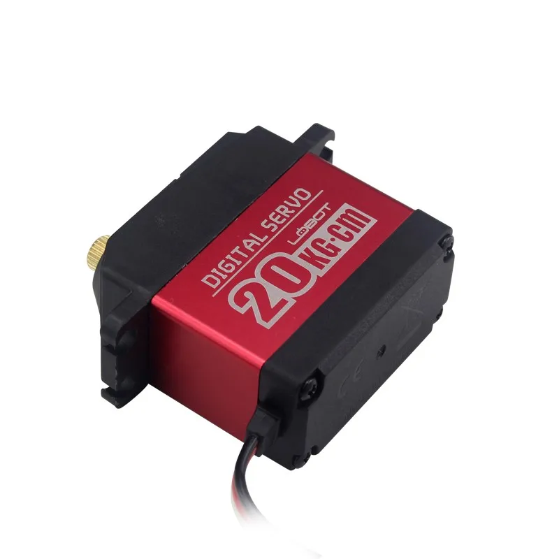 Servo Digital de alto Torque, 20 kg.cm, engranaje de Metal, brazo Robot de 270 grados, para juguetes Robot de control remoto, LD-27MG-1