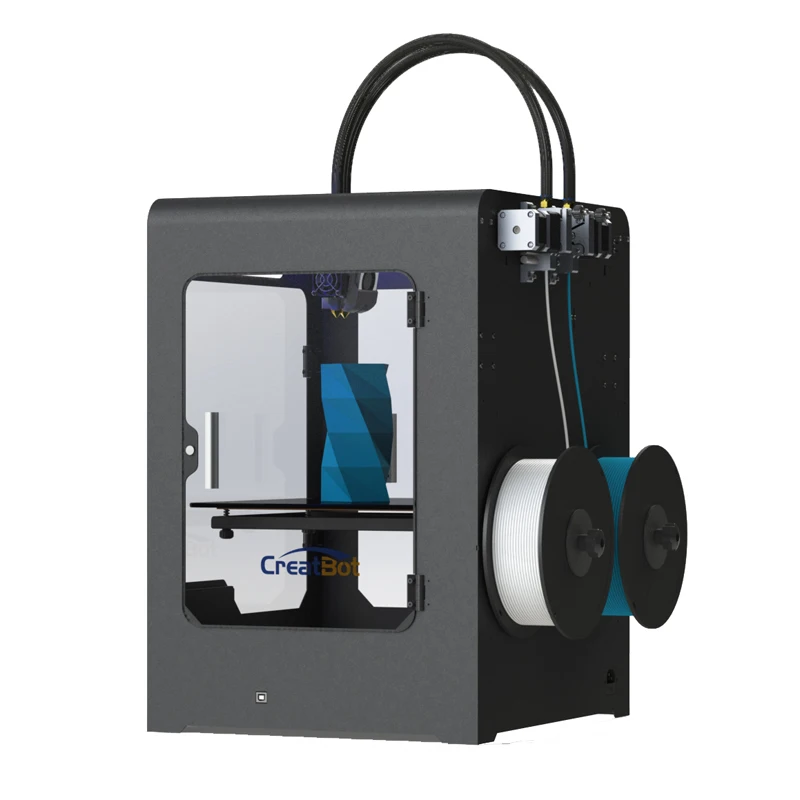 3D принтер Creatbot DX03 300*250*300 мм тройной экструдер/сопла с подогревом кровати 3 кг PLA