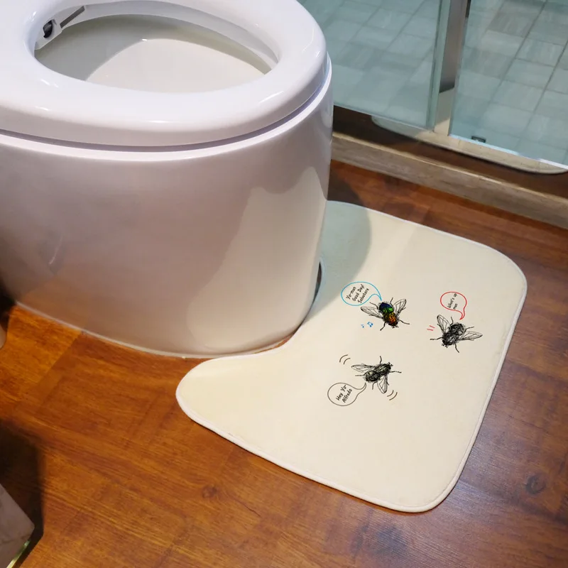 Набор ковриков для ванной комнаты домашний коврик унитаза смешанный пакетный