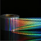 1 рулон, Голографическая фольга для ногтей, 4 см х 100 м
