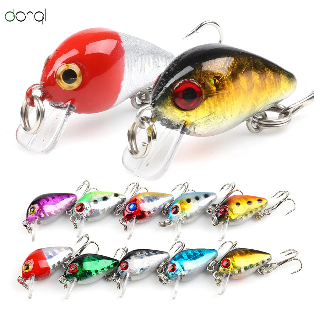 DONQL 2 шт. воблеры кривошипная рыболовная приманка искусственная гольян