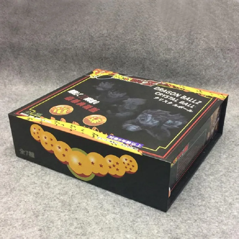 Set 7pcs Dragon Ball Z Аниме ПВХ фигурка модель игрушки хрустальные звезды шары дракона