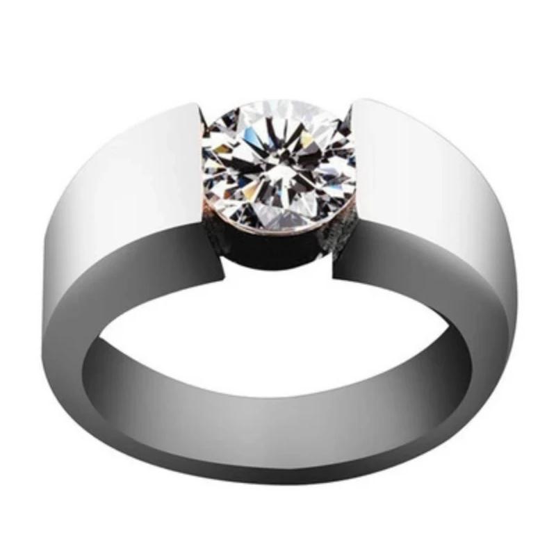 iMucci Classic Engagement Jewelry Rings Real Rose gold AAA Arrows CZ Lovers Promise Wedding Bands Fashion Ring for Men Women | Украшения и