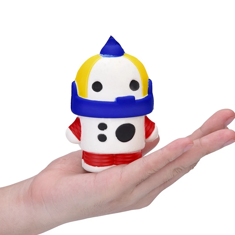 Kawaii Squishy мягкий мультяшный космический робот Ароматические сжимаемые медленно