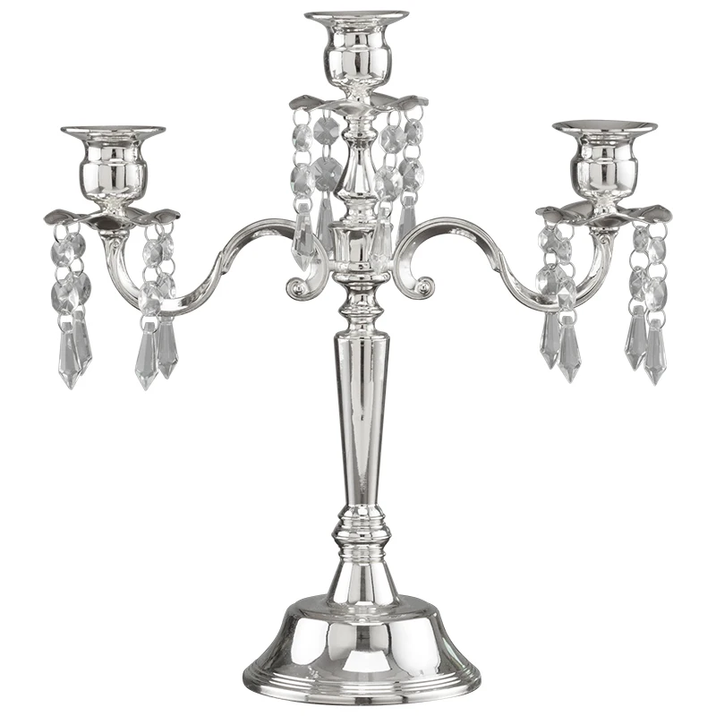 

European Candleholder Table Wedding Retro Romantic Candlelight Dinner Furnishings Candle Holders