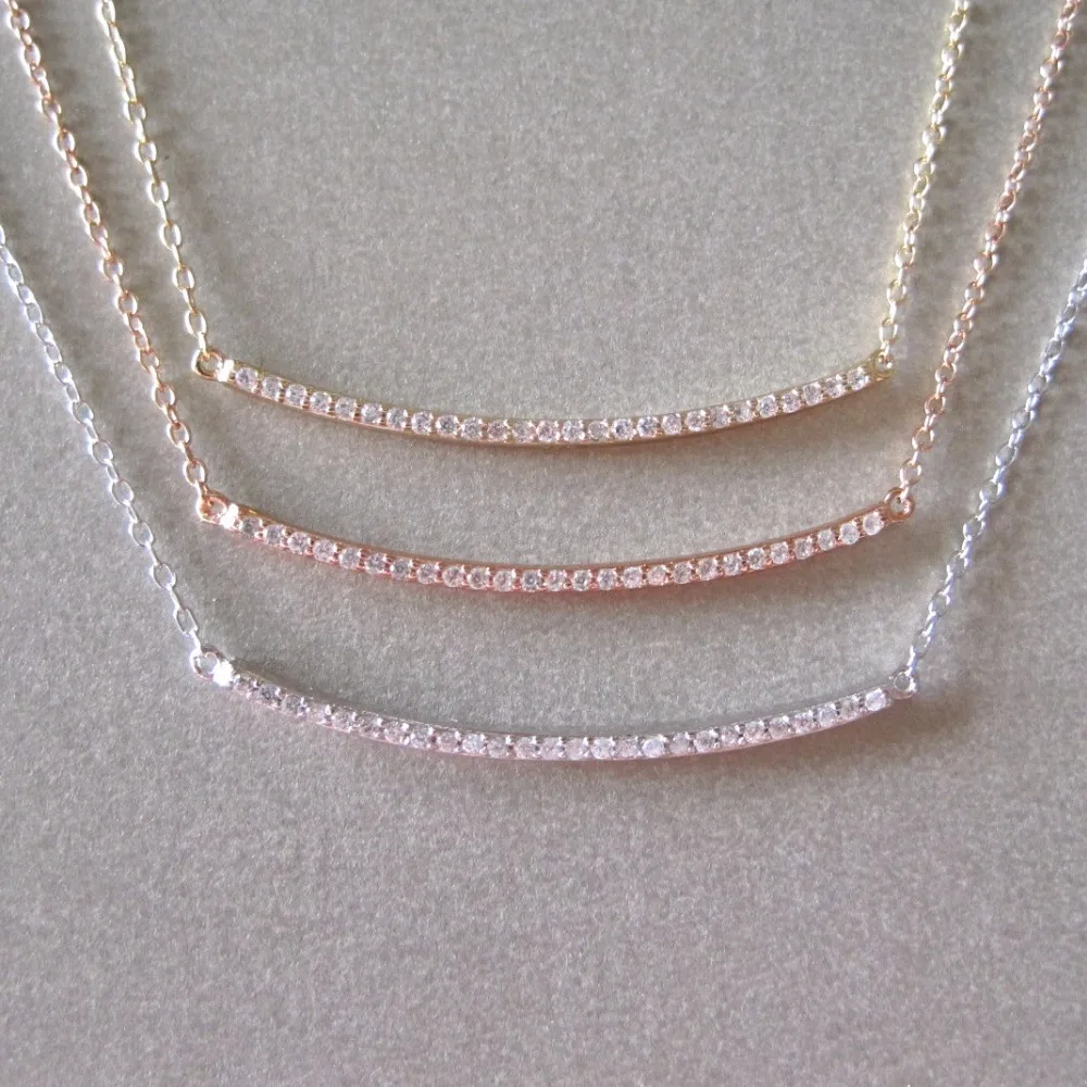 Ожерелье из стерлингового серебра 925 пробы с подвеской мерцающей розы колье