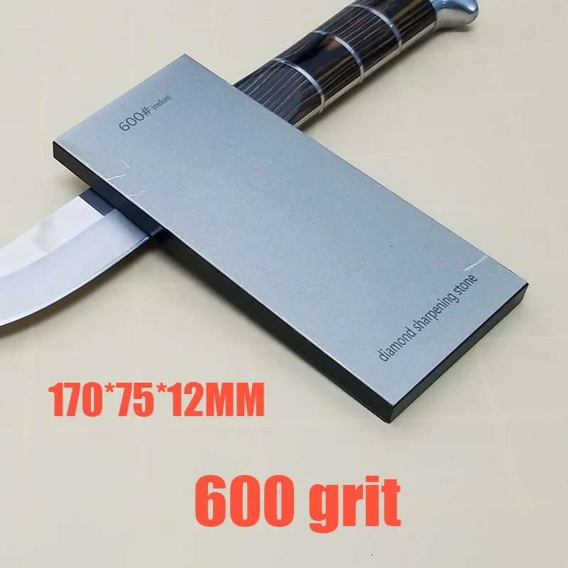 600grit 80-3000 сильная Рекомендуемая Алмазная точилка для ножей Система заточки камня Алмазный точильный камень кухонные инструменты для ножей - Цвет: 600grit