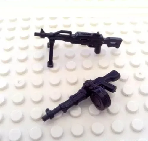 

RPD machine gun City swat gun police military tactical weapons parts accessories figures original Building Block mini toys