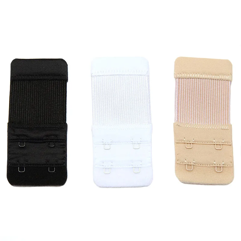 3 шт./компл. женский эластичный бюстгальтер 2 крючка нейлон|аксессуары для нижнего