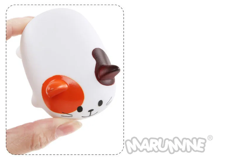 Marumine 5 шт. милые игрушки для ванной резиновые мягкие игрушки для кошек Сжимаемый писклявый звук игрушка для купания подарок для детей игры