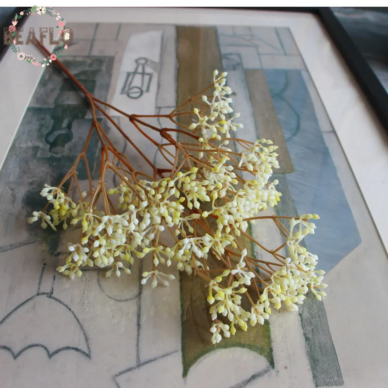 7 цветов 1 предмет искусственный цветок искусственная Гипсофила букет Гипсофилы