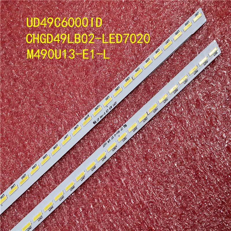 100% новый для changhong 49 &quotТВ подсветка бар подходит UD49C6000ID экран: m490u13-e1-l60 лампа 536 мм