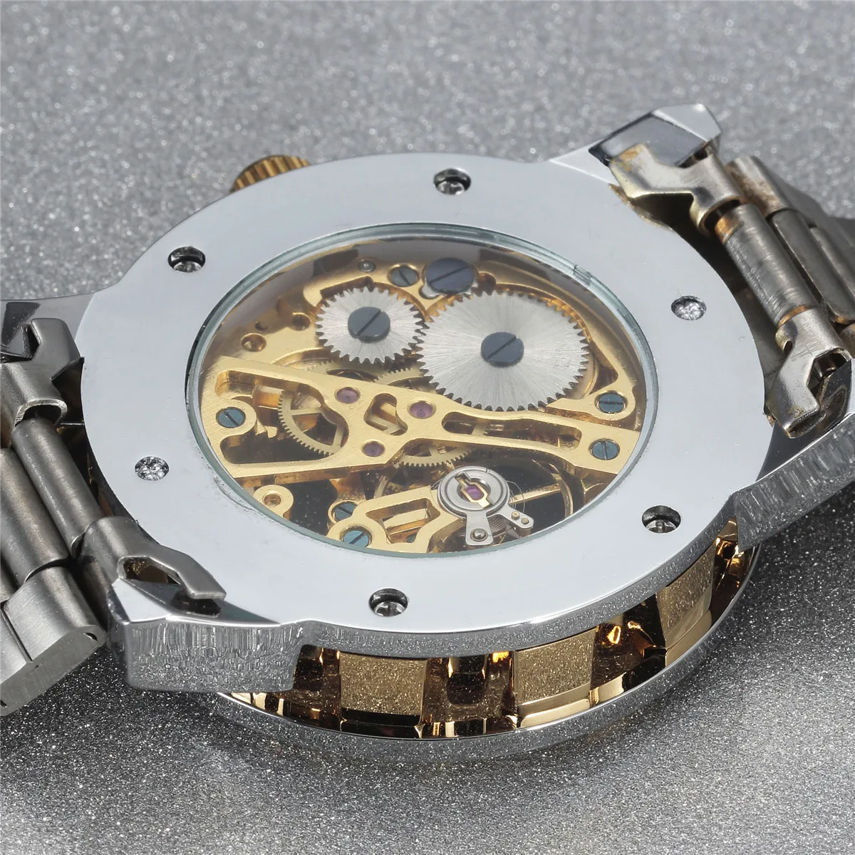 Новые SEWOR Брендовые спортивные часы мужские роскошные механические наручные со