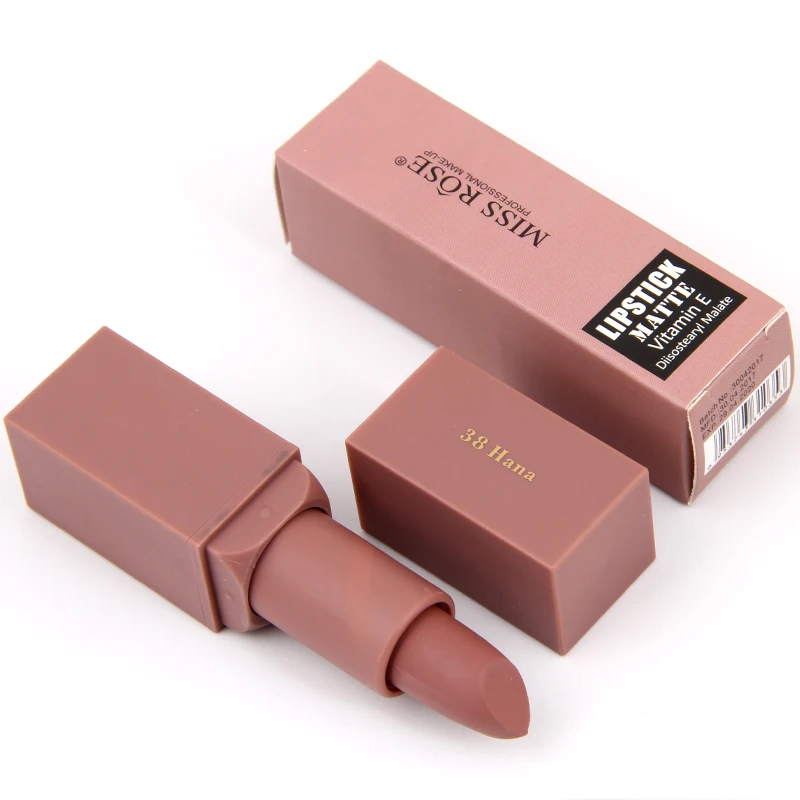 2017 мисс Роуз матовый губная помада водостойкая дешевая косметика Помада пигмент