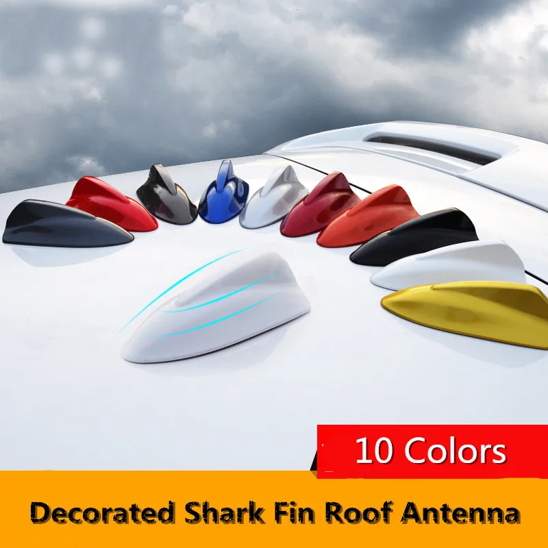 

Decorated Shark Fin Roof Antenna Sticker For Ford Focus 2012-2019 Z2CA554