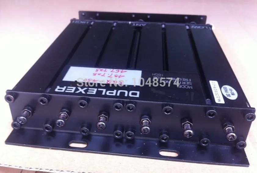 Ceny Darmowa Wysyłka 30W UHF Duplekser 6 Wnęka N Złącza żeńskie Dwukierunkowe Radio 400MHz Repeater
