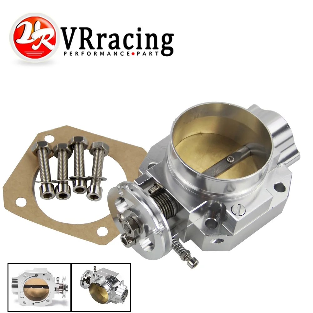 VR RACING- дроссельной заслонки для HONDA B16 B18 D16 F22 B20 D/B/H/F дроссельной заслонки 70 мм EF EG EK DC2 H22 D15 D16 VR6952